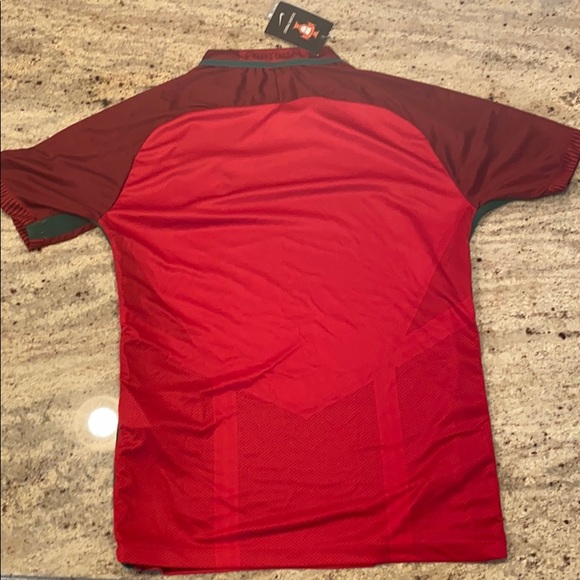 Nike Dri fit Portugal Soccer Jersey Authentic - Picture 3 of 3